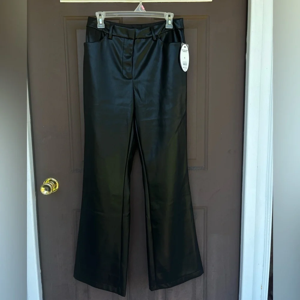 Black Women's Leather Pants